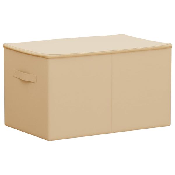 Grote foto vidaxl opbergbox 24 pcs cr mekleurig 55 x 35 x 32 cm nonwoven stof doe het zelf en verbouw materialen en producten