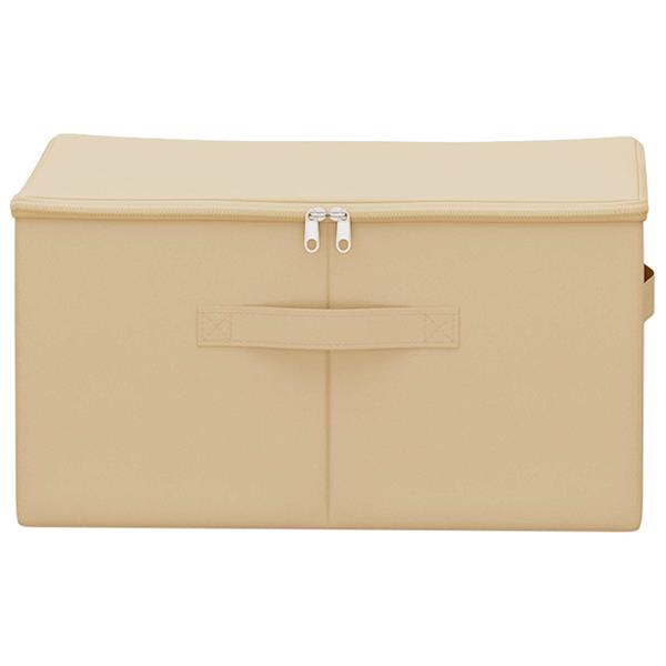 Grote foto vidaxl opbergbox 6 pcs cr mekleurig 50 x 30 x 25 cm nonwoven stof doe het zelf en verbouw materialen en producten