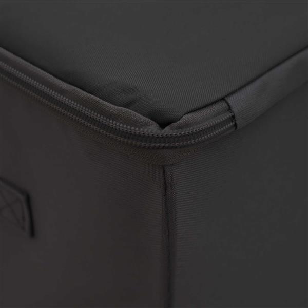 Grote foto vidaxl opbergbox 24 pcs antracietkleurig 100 x 50 x 18 cm doe het zelf en verbouw materialen en producten