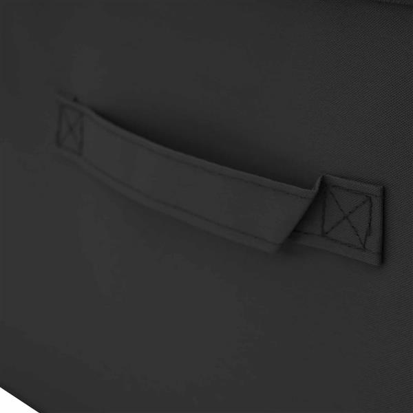 Grote foto vidaxl opbergbox 24 pcs antracietkleurig 50 x 30 x 25 cm nonwoven stof doe het zelf en verbouw materialen en producten