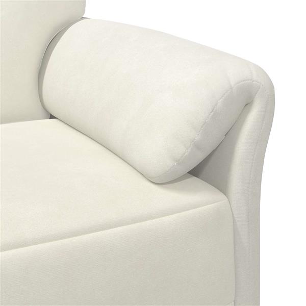 Grote foto vidaxl 1 zits bank cr mekleurig 88 x 83 x 95 cm fluweel huis en inrichting bankstellen