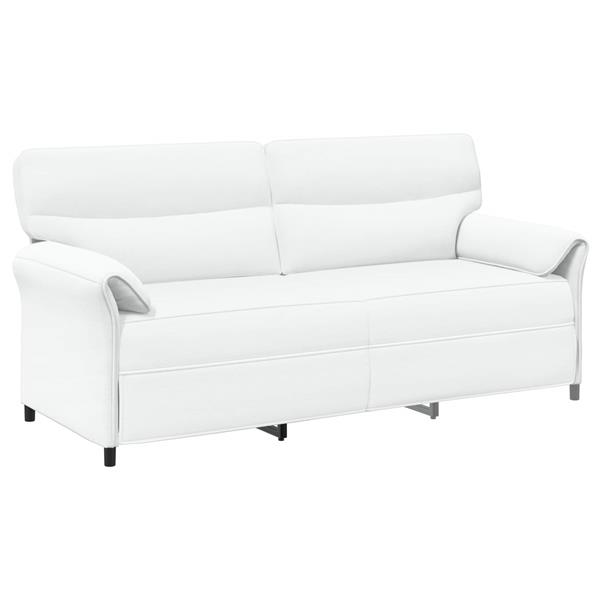 Grote foto vidaxl bank 100 polyester metalen frame mdf multiplex huis en inrichting bankstellen