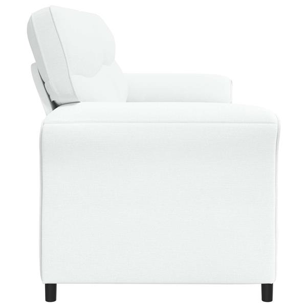 Grote foto vidaxl bank 100 polyester metalen frame mdf multiplex huis en inrichting bankstellen