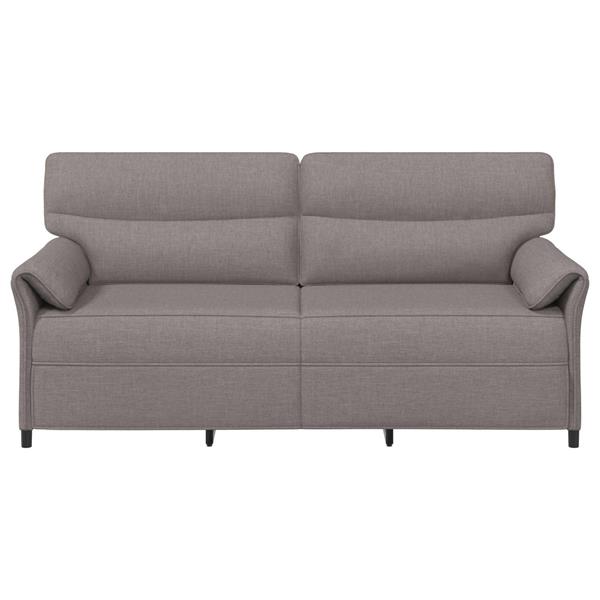 Grote foto vidaxl bank 100 polyester metalen frame mdf multiplex huis en inrichting bankstellen