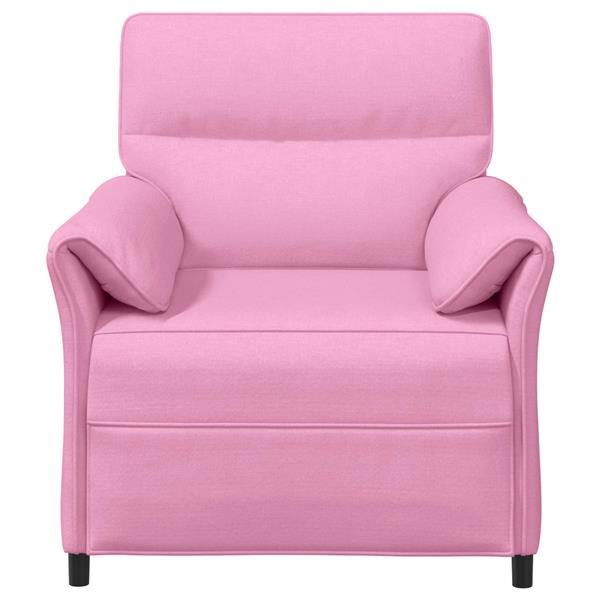 Grote foto vidaxl bank 100 polyester metalen frame mdf multiplex huis en inrichting bankstellen