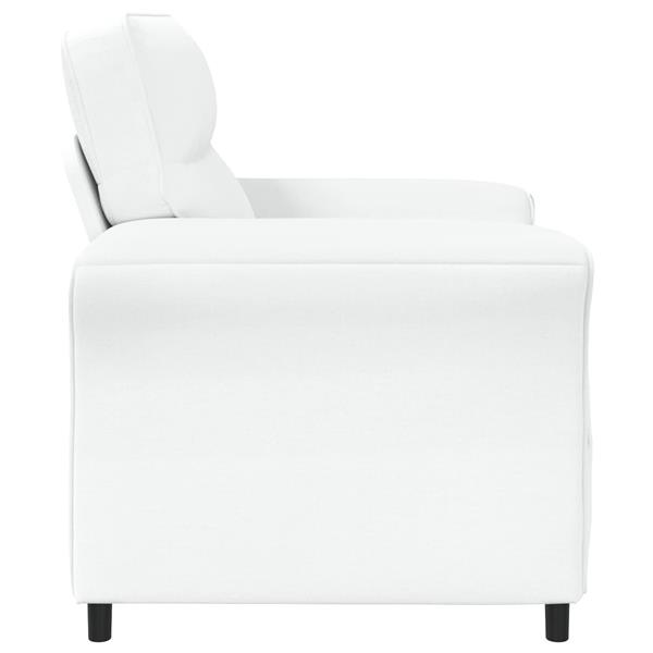 Grote foto vidaxl bank 100 polyester metalen frame mdf multiplex huis en inrichting bankstellen