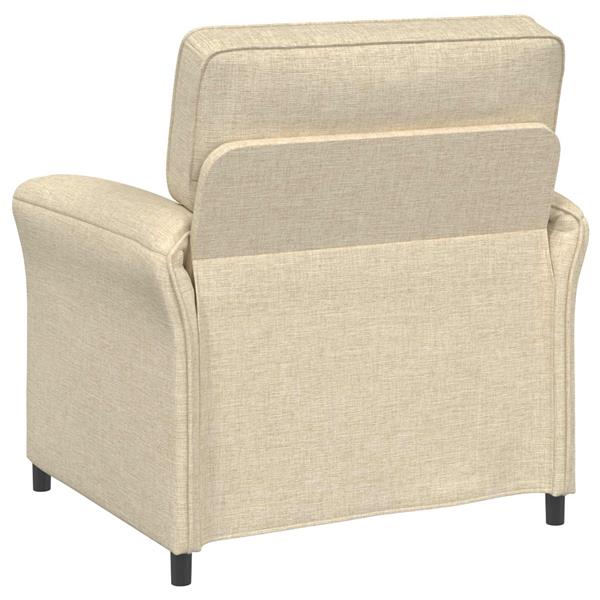 Grote foto vidaxl bank 100 polyester metalen frame mdf multiplex huis en inrichting bankstellen