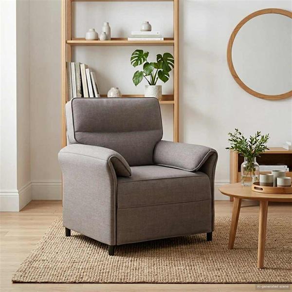 Grote foto vidaxl bank 100 polyester metalen frame mdf multiplex huis en inrichting bankstellen