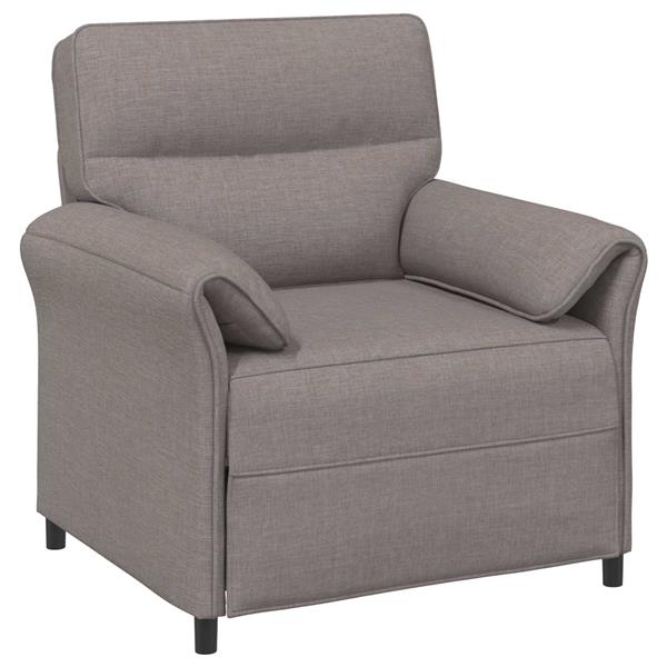 Grote foto vidaxl bank 100 polyester metalen frame mdf multiplex huis en inrichting bankstellen