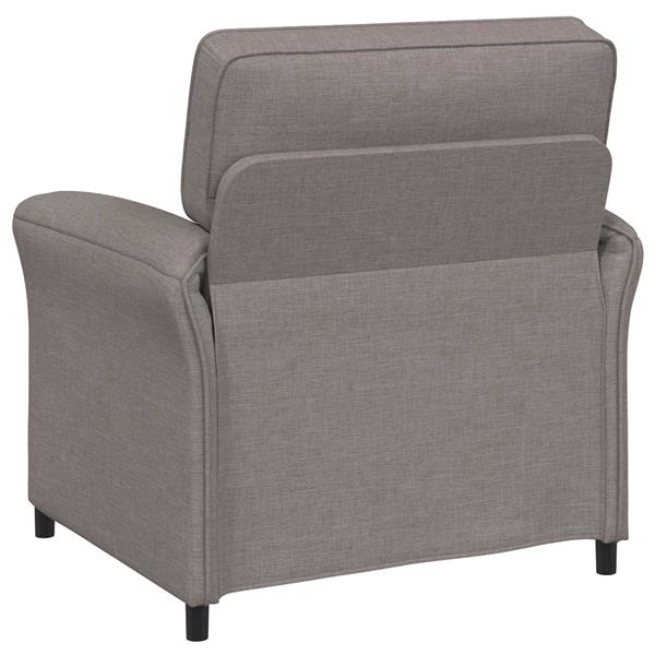 Grote foto vidaxl bank 100 polyester metalen frame mdf multiplex huis en inrichting bankstellen