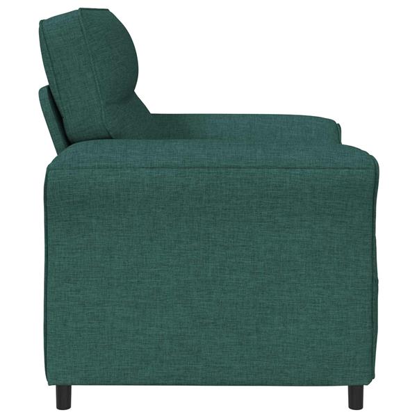 Grote foto vidaxl bank 100 polyester metalen frame mdf multiplex huis en inrichting bankstellen