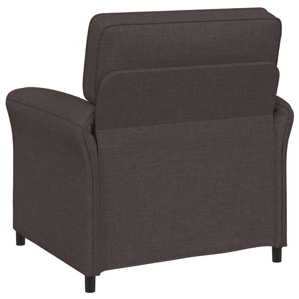 Grote foto vidaxl bank 100 polyester metalen frame mdf multiplex huis en inrichting bankstellen