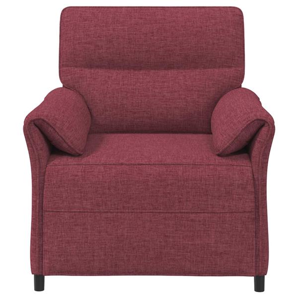 Grote foto vidaxl bank 100 polyester metalen frame mdf multiplex huis en inrichting bankstellen