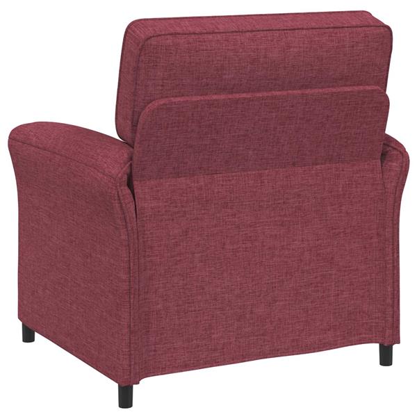 Grote foto vidaxl bank 100 polyester metalen frame mdf multiplex huis en inrichting bankstellen