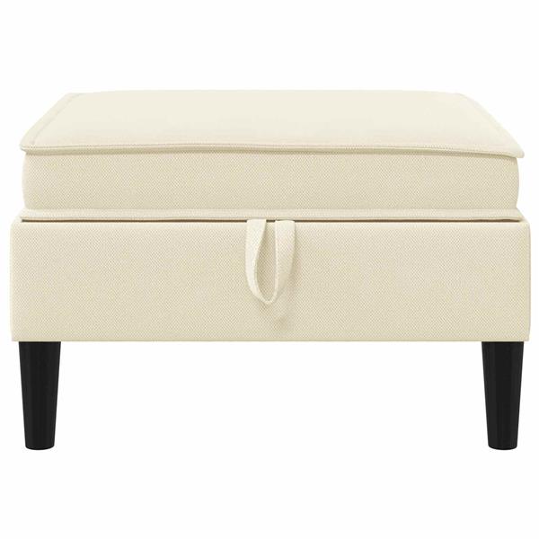 Grote foto vidaxl sofa kruk met opslag cr mekleurig fluweel huis en inrichting bankstellen