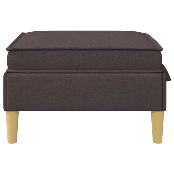 Grote foto vidaxl sofa kruk met opslag donkerbruin stof huis en inrichting bankstellen