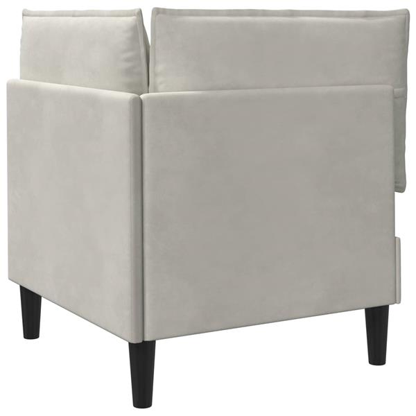 Grote foto vidaxl bank met opslag cr mekleurig fluweel huis en inrichting bankstellen