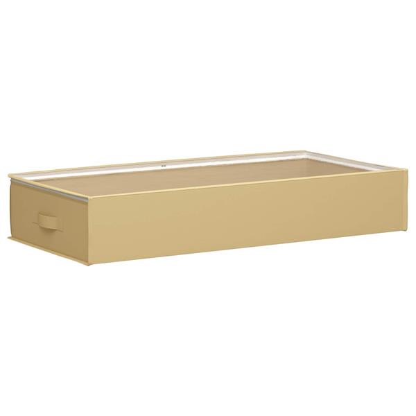 Grote foto vidaxl opbergdoos met transparant bovenraam 6 pcs cr mekleurig doe het zelf en verbouw materialen en producten