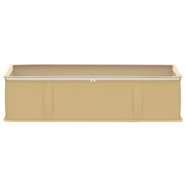 Grote foto vidaxl opbergdoos met transparant bovenraam 2 pcs cr mekleurig doe het zelf en verbouw materialen en producten