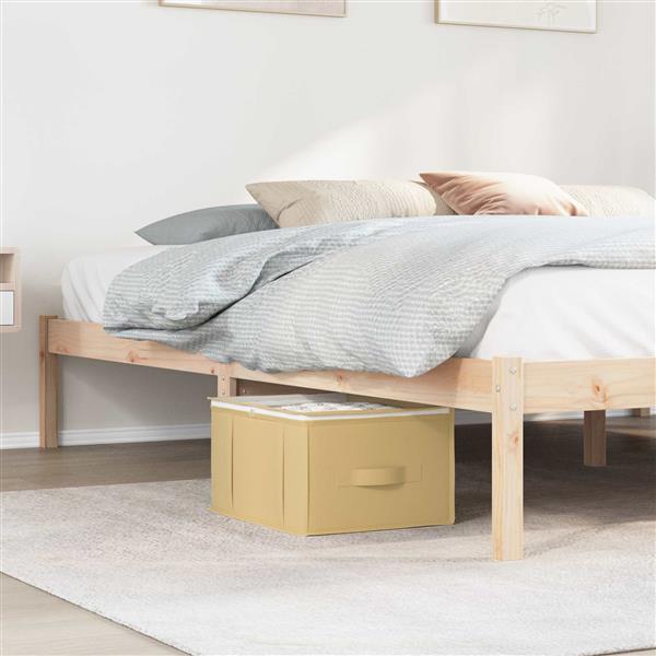 Grote foto vidaxl opbergdoos met transparant bovenraam 2 pcs cr mekleurig doe het zelf en verbouw materialen en producten