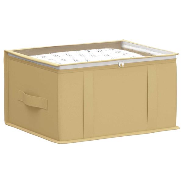 Grote foto vidaxl opbergdoos met transparant bovenraam 2 pcs cr mekleurig doe het zelf en verbouw materialen en producten