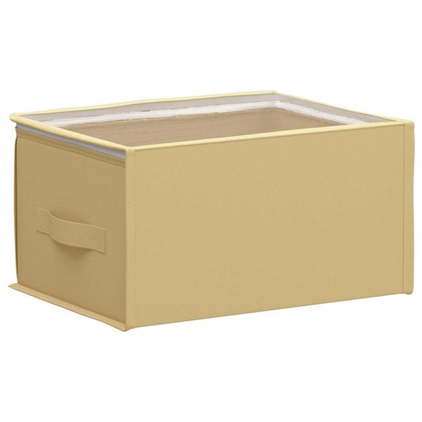 Grote foto vidaxl opbergdoos met transparant bovenraam 2 pcs cr mekleurig doe het zelf en verbouw materialen en producten