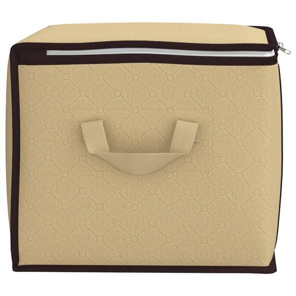 Grote foto vidaxl opbergdoos met transparante zijraam 2 pcs cr mekleurig doe het zelf en verbouw materialen en producten