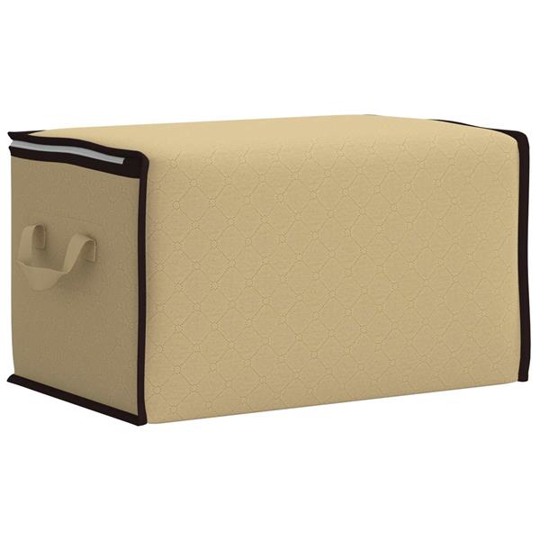 Grote foto vidaxl opbergdoos met transparante zijraam 6 pcs cr mekleurig doe het zelf en verbouw materialen en producten