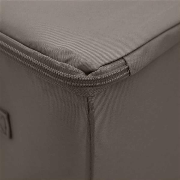 Grote foto vidaxl opbergbox 2 pcs grijs 60 x 43 x 35 cm nonwoven stof doe het zelf en verbouw materialen en producten