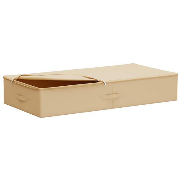 Grote foto vidaxl opbergbox 24 pcs cr mekleurig 100 x 50 x 18 cm nonwoven stof doe het zelf en verbouw materialen en producten