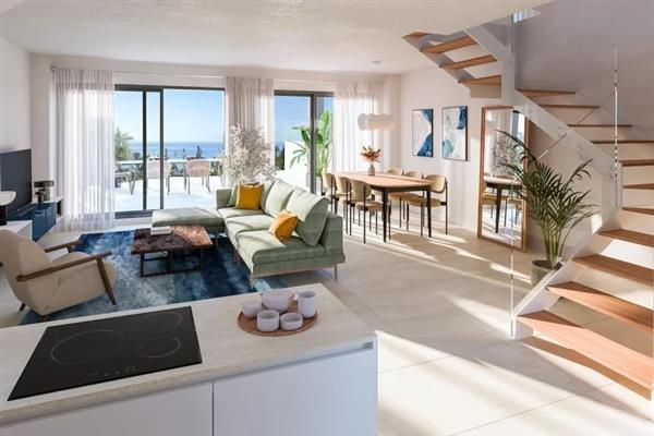 Grote foto uw nieuwe penthouse aan zee in benalmadena met huizen en kamers nieuw europa
