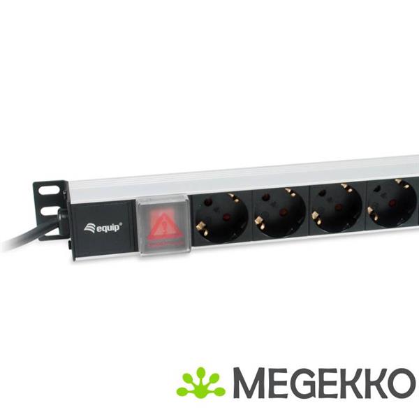 Grote foto equip 333308 energiedistributie 8 ac uitgang en 1u zwart zilver computers en software overige