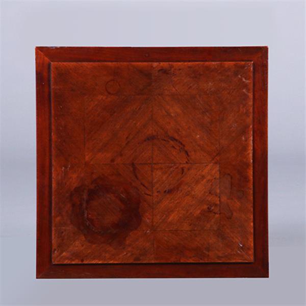 Grote foto uitzonderlijke etagere met vitrinekastje hollands ca 1890 notenhout no.400920 antiek en kunst stoelen en banken