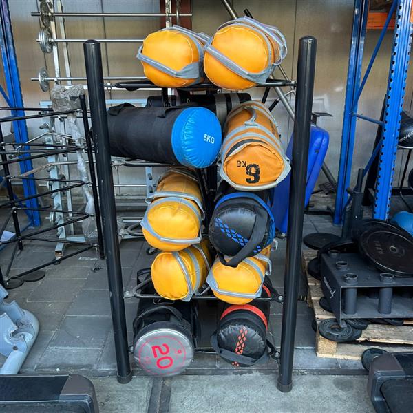 Grote foto fitness strength sandbag rek sport en fitness fitness