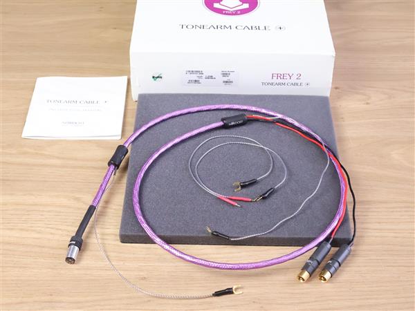 Grote foto nordost norse frey 2 phono tonearm audio interconnect din rca 1 25 metre audio tv en foto onderdelen en accessoires