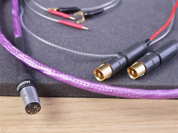 Grote foto nordost norse frey 2 phono tonearm audio interconnect din rca 1 25 metre audio tv en foto onderdelen en accessoires