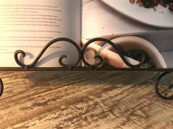 Grote foto een standaard houder voor muziekstukken kookboek standaard menu boeken etcetera huis en inrichting woningdecoratie