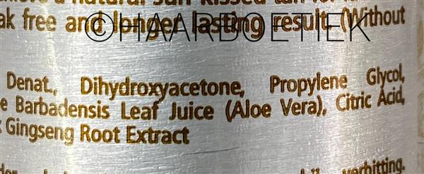 Grote foto curasano spraytan express tanning spray set 200ml handschoen kleding dames sieraden