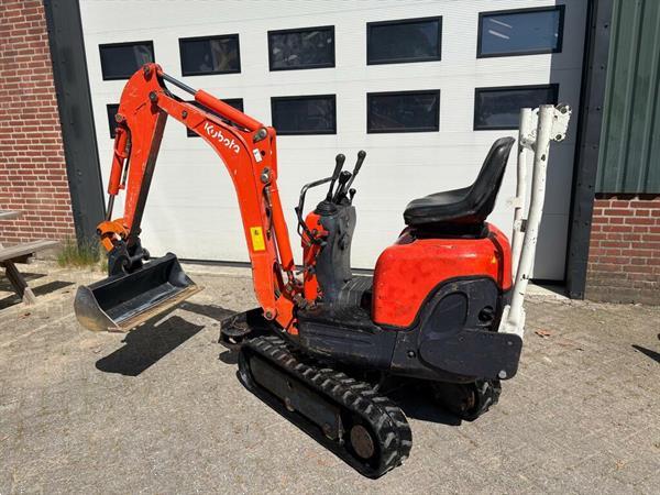 Grote foto kubota 008 nieuwe pennen bussen en snelwissel doe het zelf en verbouw kranen en graafmachines