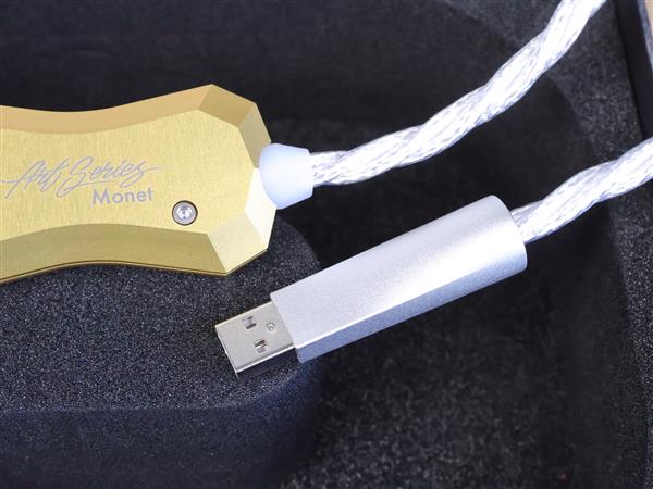 Grote foto crystal cable art series monet high end silver audio usb cable 1 0 metre new 30 off audio tv en foto onderdelen en accessoires