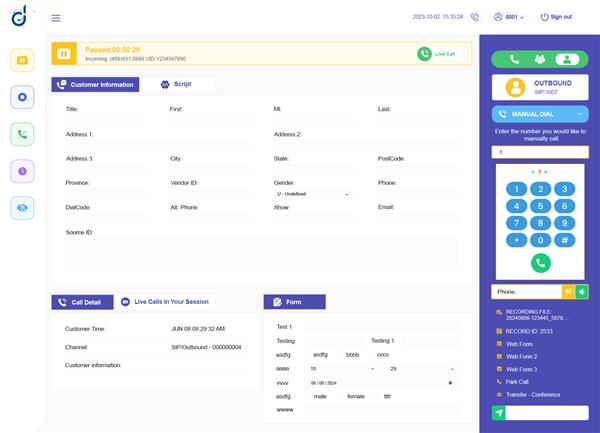 Grote foto customize vicidial webphone with your logo agent diensten en vakmensen telecommunicatie