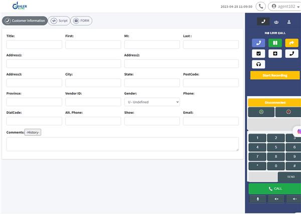 Grote foto customize vicidial webphone with your logo agent diensten en vakmensen telecommunicatie