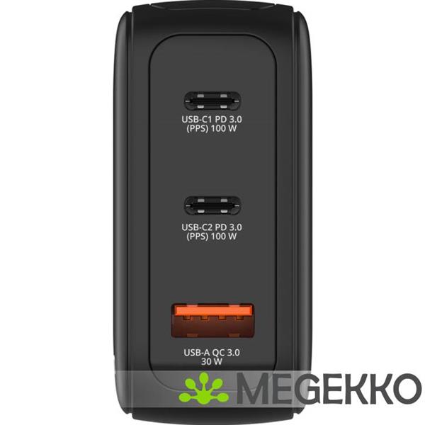 Grote foto verbatim mini gan oplader 100w met display computers en software overige