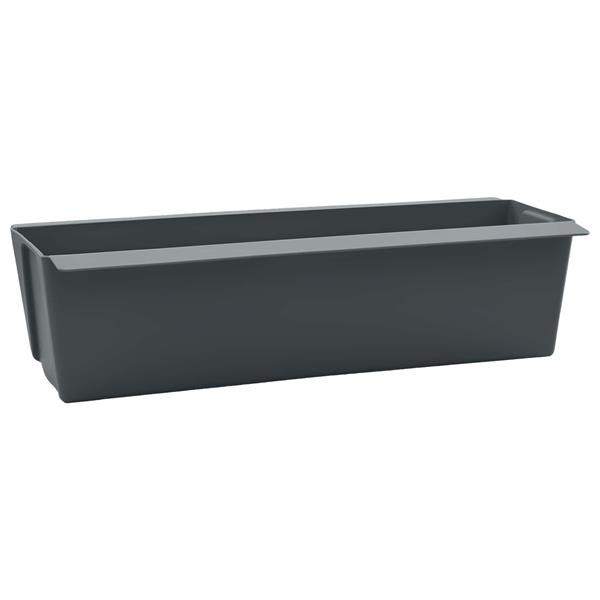Grote foto vidaxl bloembakken voor euro pallets 24 pcs grijs 36 x 13 5 x 9 5 cm tuin en terras overige tuin en terras