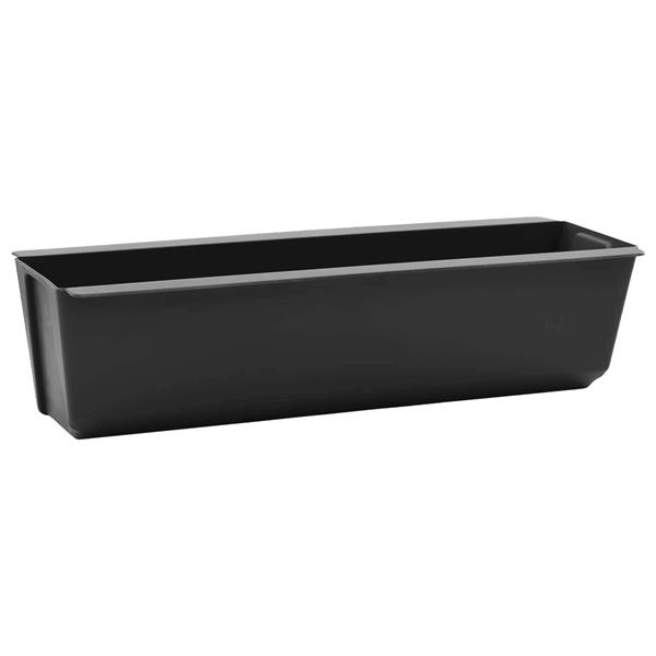 Grote foto vidaxl bloembakken voor euro pallets 12 pcs zwart 36 x 13 5 x 9 5 cm tuin en terras overige tuin en terras