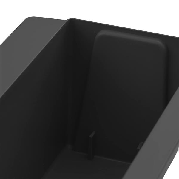 Grote foto vidaxl bloembakken voor euro pallets 24 pcs zwart 36 x 13 5 x 9 5 cm tuin en terras overige tuin en terras