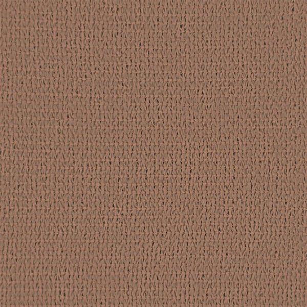 Grote foto vidaxl zonneschaduwzeil taupe 7 x 5 x 5 m hdpe tuin en terras overige tuin en terras