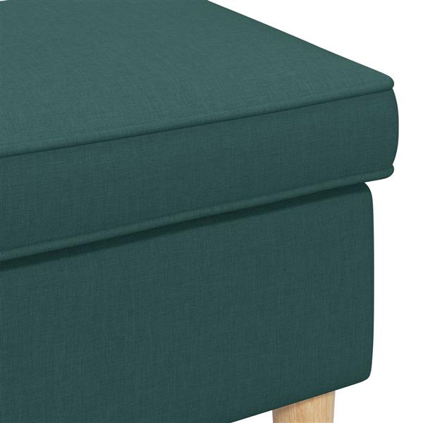 Grote foto vidaxl voetenbank 55 x 35 x 41 cm 100 polyester multiplex huis en inrichting stoelen