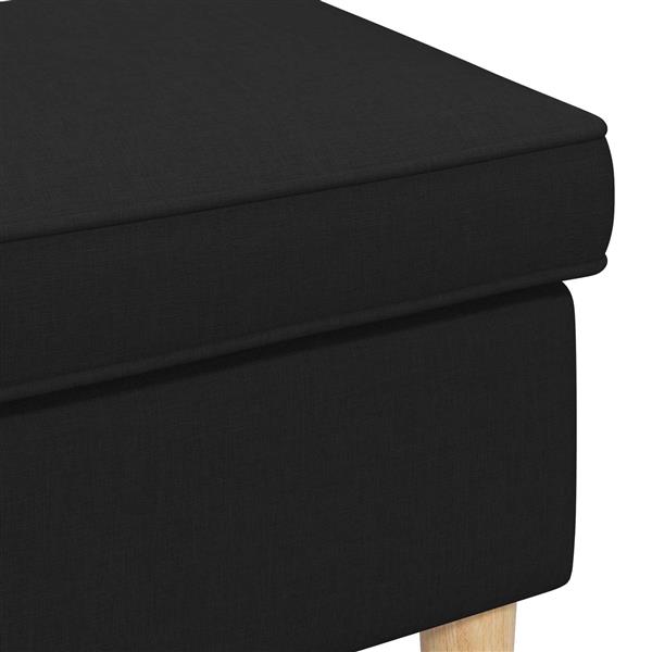 Grote foto vidaxl voetenbank 55 x 35 x 41 cm 100 polyester multiplex huis en inrichting stoelen