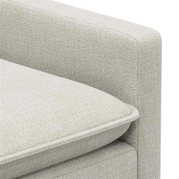 Grote foto vidaxl bank cr mekleurig 156 x 81 x 87 5 cm polyester huis en inrichting bankstellen